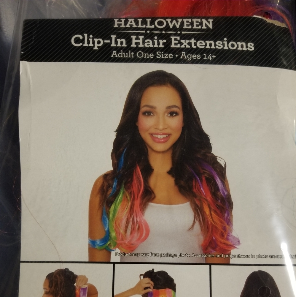 Clip on hair extension